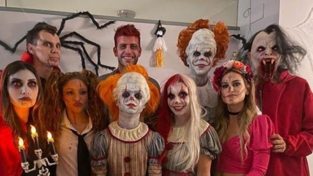 Piqué y Busquets, de Halloween a dos días de la final de Kiev