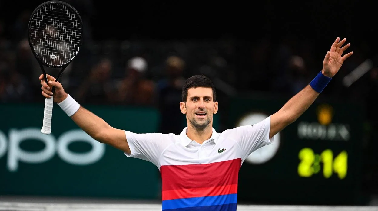 Djokovic, campeón del Masters 1.000 de París-Bercy