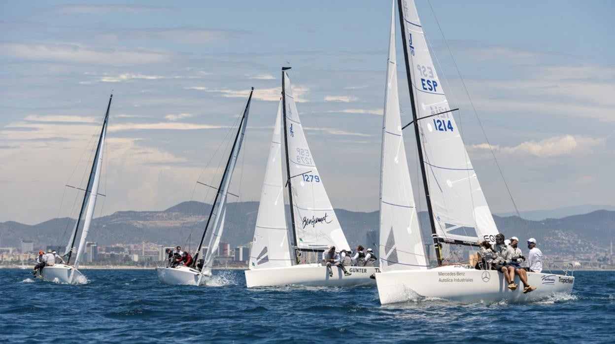 Los canarios «Autolica-Tropicfeel-Kahaway» se impusieron en las Barcelona Winter Series de J70