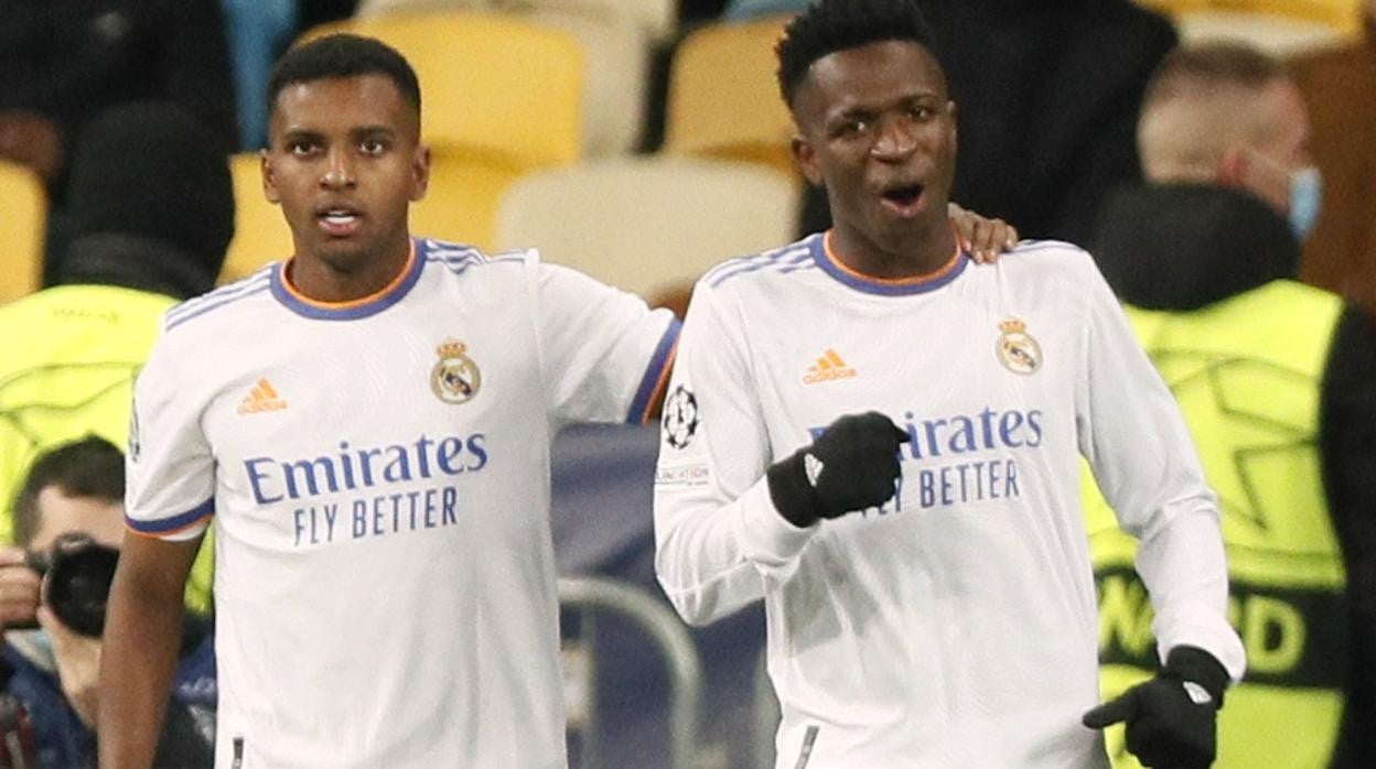 Rodrygo y Vinicius, dos brasileños en el ataque madridista