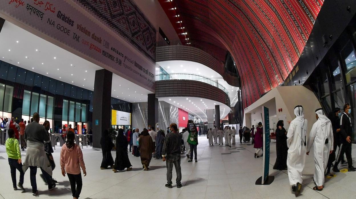 Imagen del Al Bayt Stadium, de Al Khor, durante la Copa Árabe