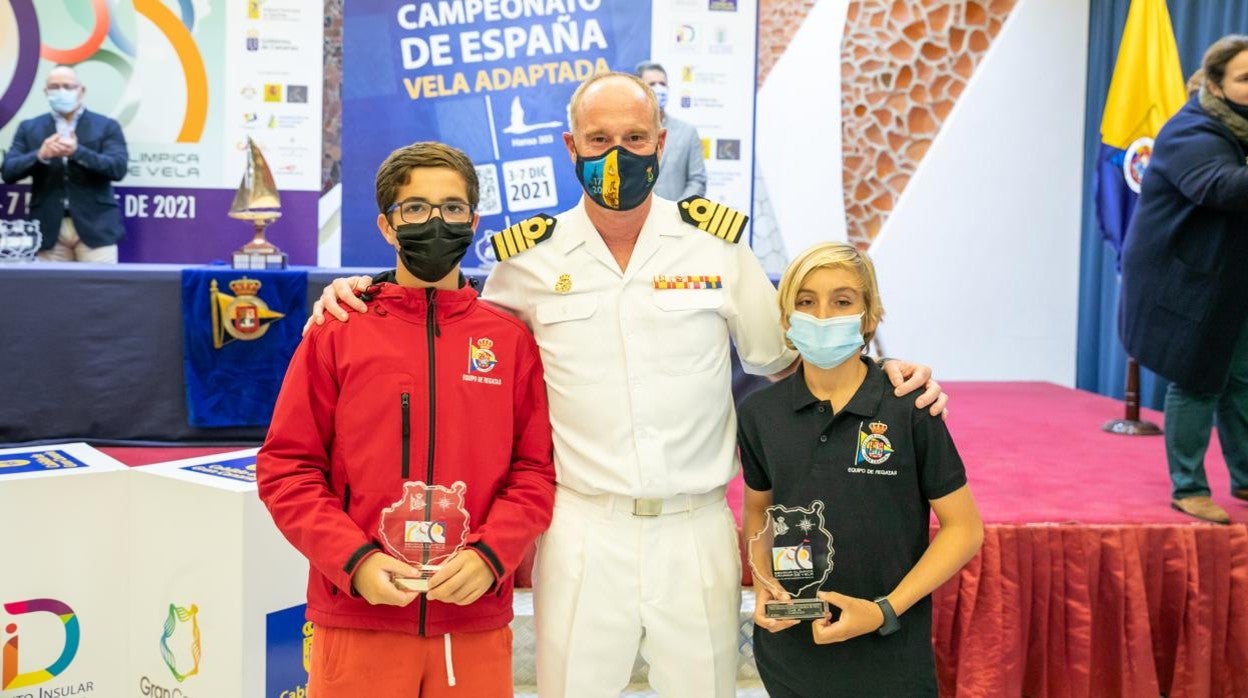 Jaime Ayarza y Mariano Hernández, vencedores absolutos de la Semana Olímpica Canaria