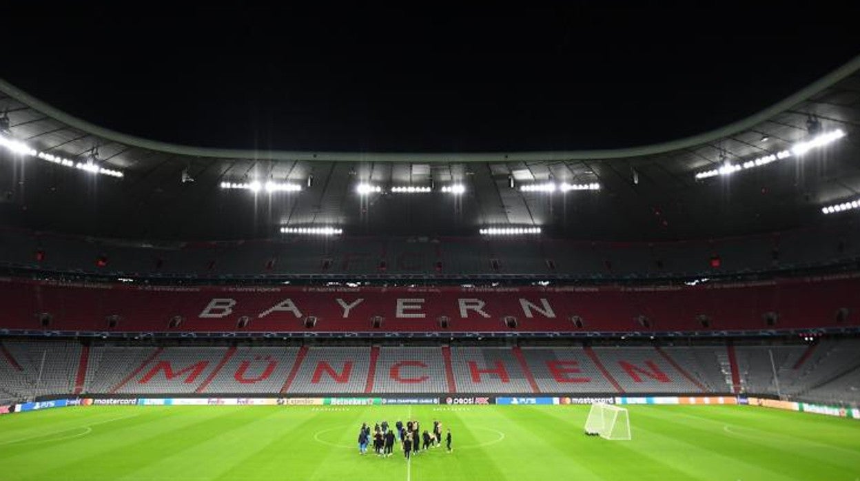 El Allianz Arena, donde se juega el Bayern-Barcelona de Champions