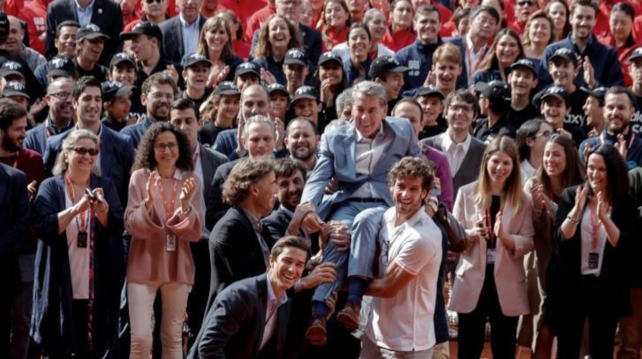 Mutua Madrid Open: «Te vamos a echar de menos, jefe»