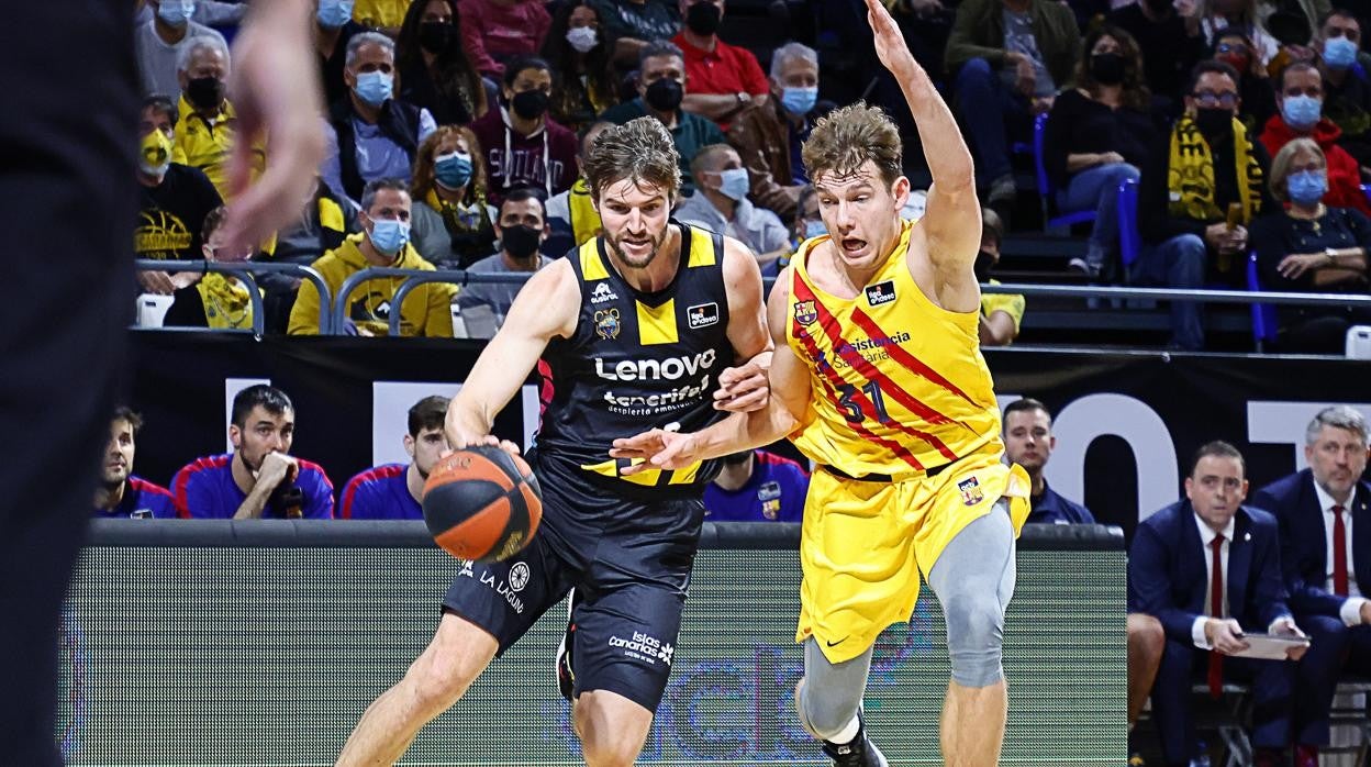 Mirotic alarga su momento dulce en la visita al Tenerife