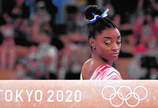 Biles, el pasadoverano en Japón