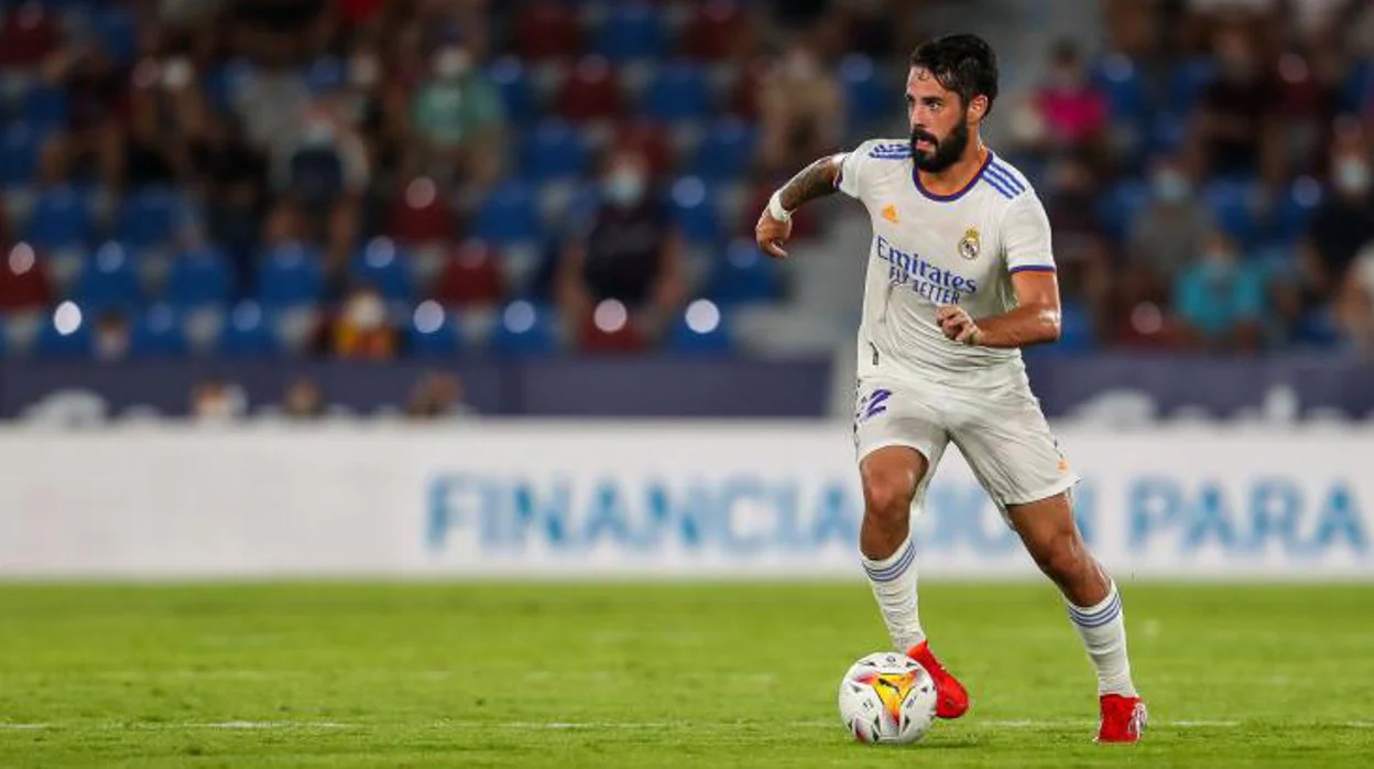 Isco, durante un partido del Madrid de esta temporada