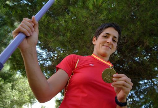 La atleta jerezana Mercedes Chilla logró grandes éxitos en jabalina, a nivel nacional e internacional.