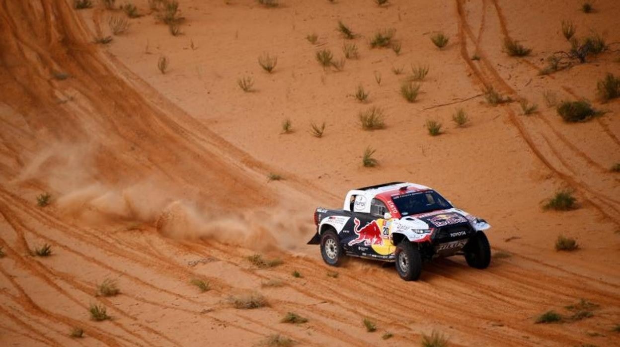 Al-Attiyah, con el Toyota