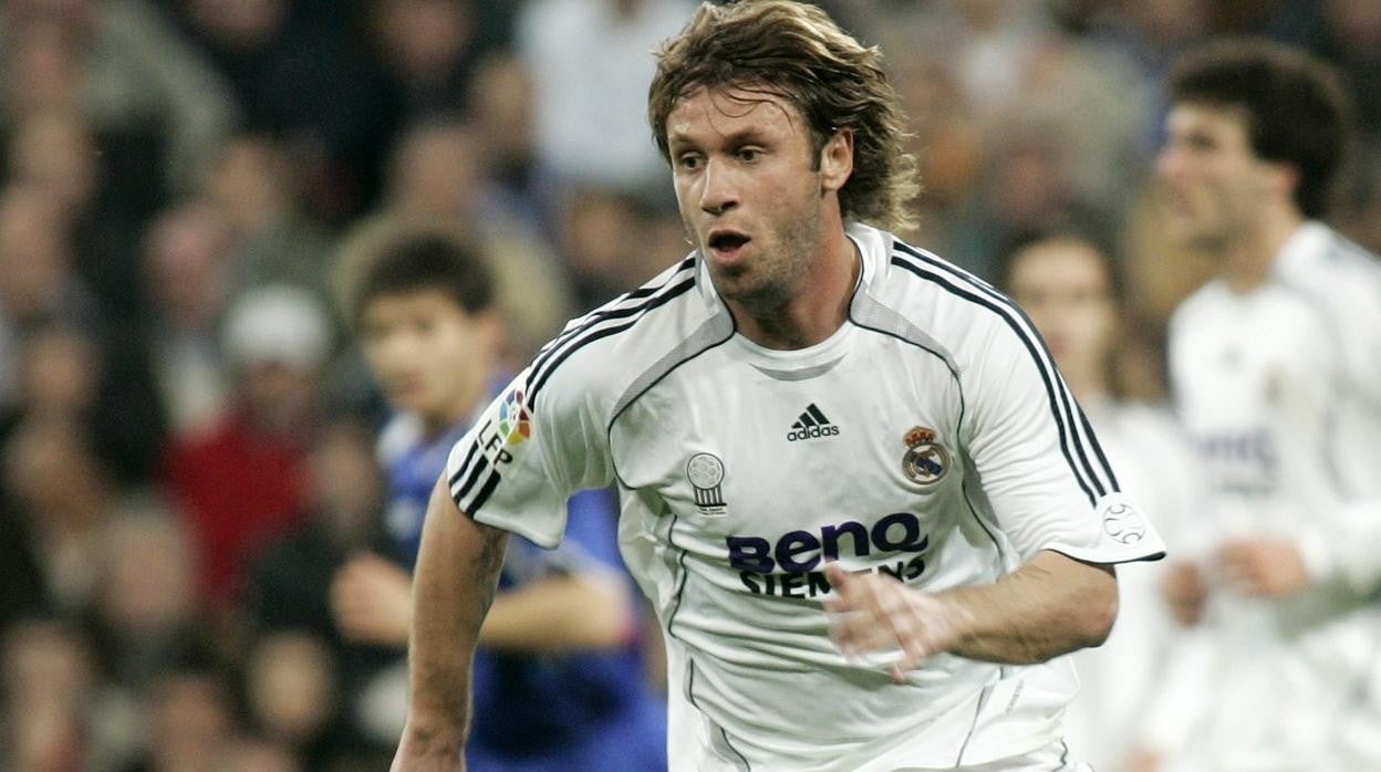 Cassano, en su etapa en el Real Madrid