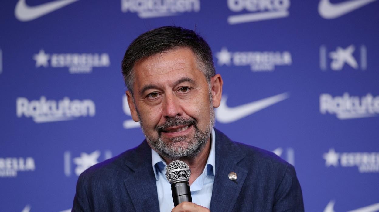 Josep Maria Bartomeu, durante un acto institucional del Barcelona