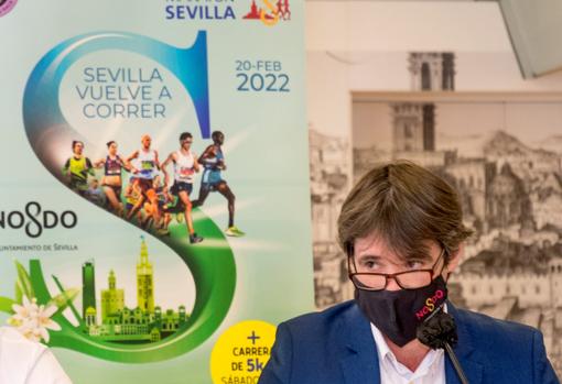 El delegado de Deportes del Ayuntamiento de Sevilla, David Guevara