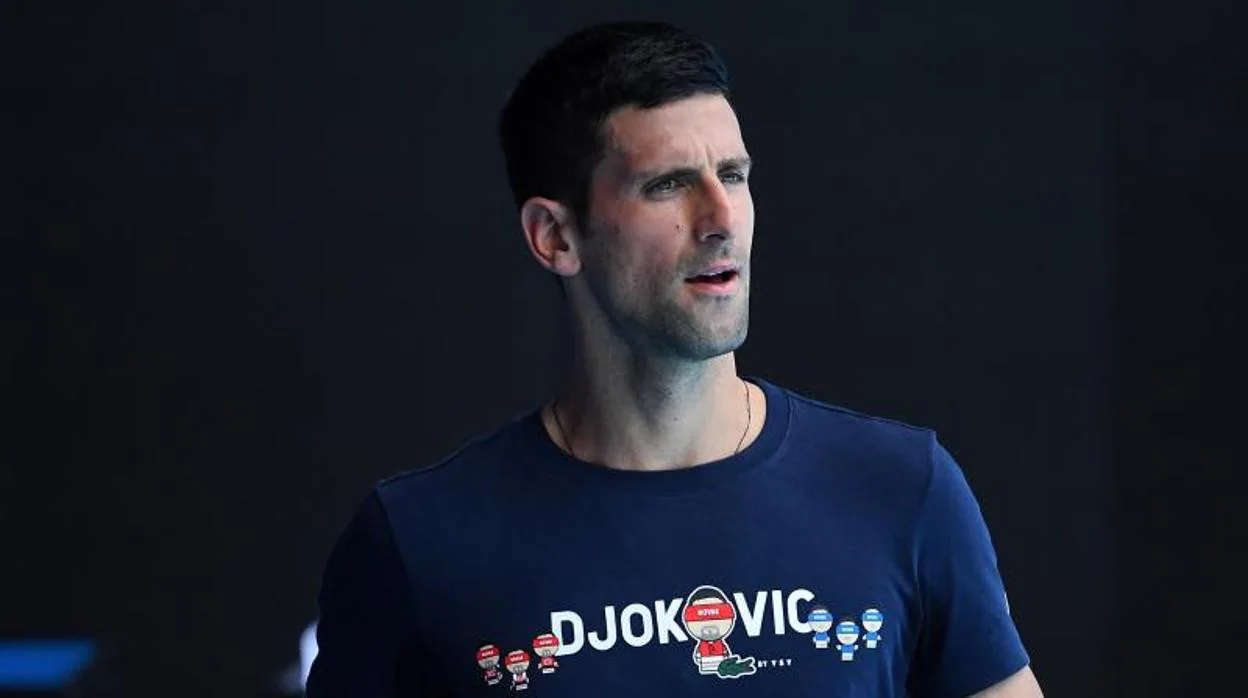 Djokovic, hace unos días en Australia antes de ser deportado