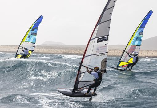 Nicolas Goyard, ganador absoluto de la II Lanzarote Foil Challenge