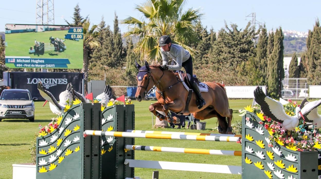 El estadounidense Michael Hughes fue el más veloz este miércoles en Montenmedio.