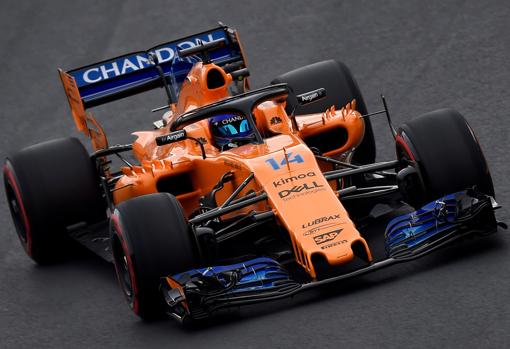 El último McLaren de Alonso