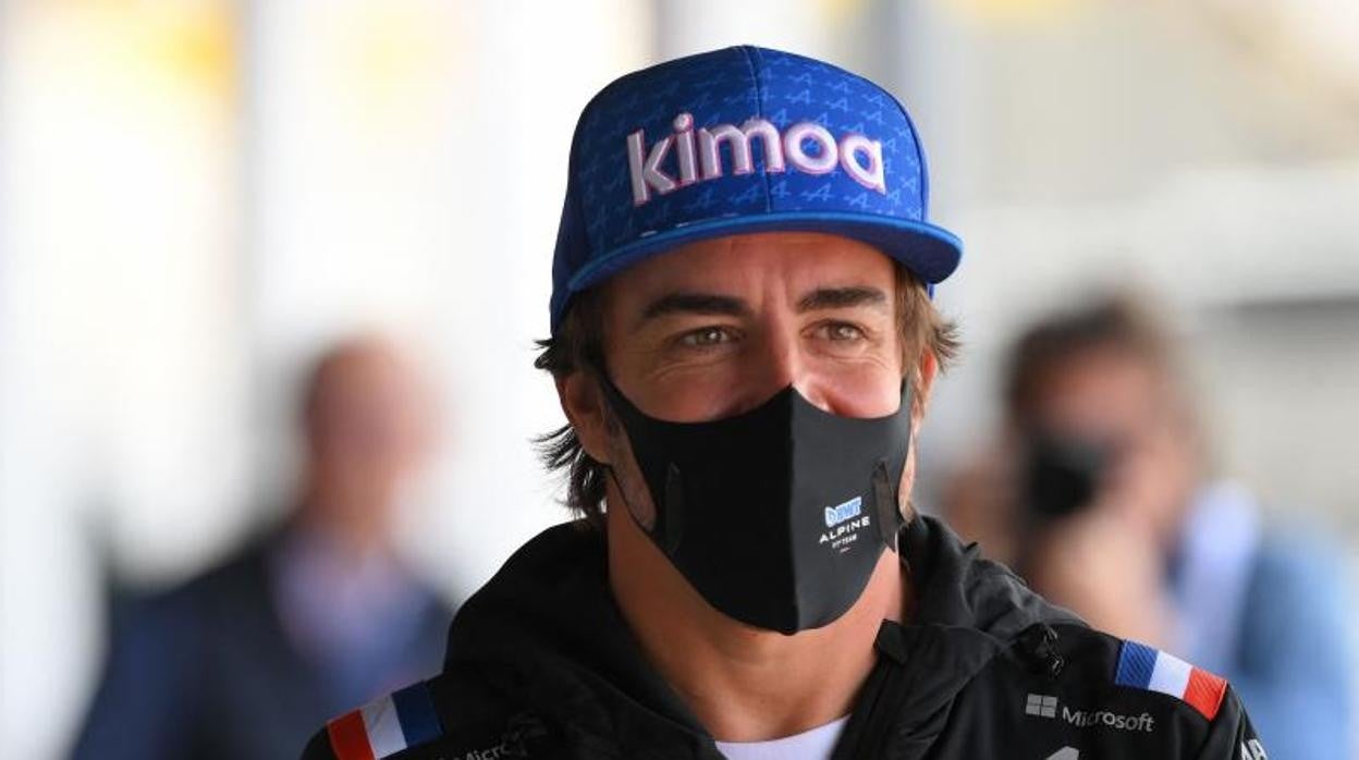 Fernando Alonso, durante los pasados entrenamientos en Montmeló