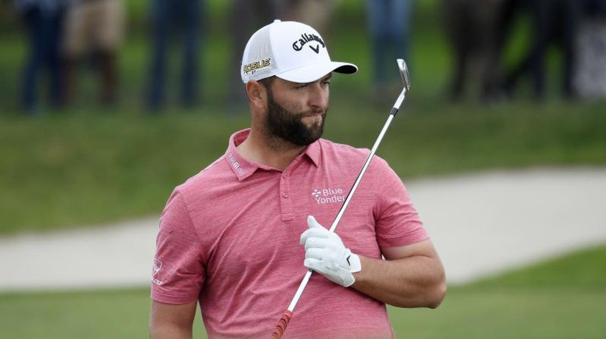 Jon Rahm, en el The Farmers Insurance Open, el pasado enero