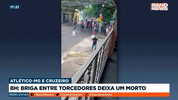 Un muerto y un herido de bala en una pelea entre hinchas de Cruzeiro y Atlético Mineiro