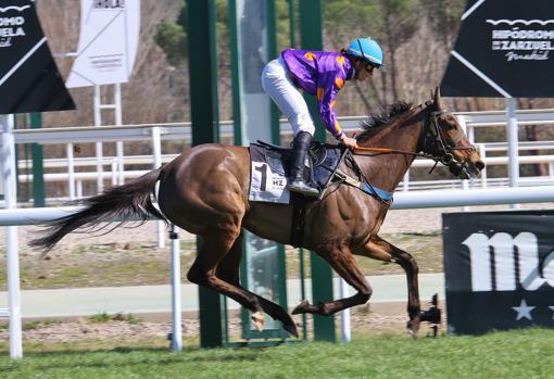 Vetona ganó la última carrera del domingo, el premio Kalawelsh