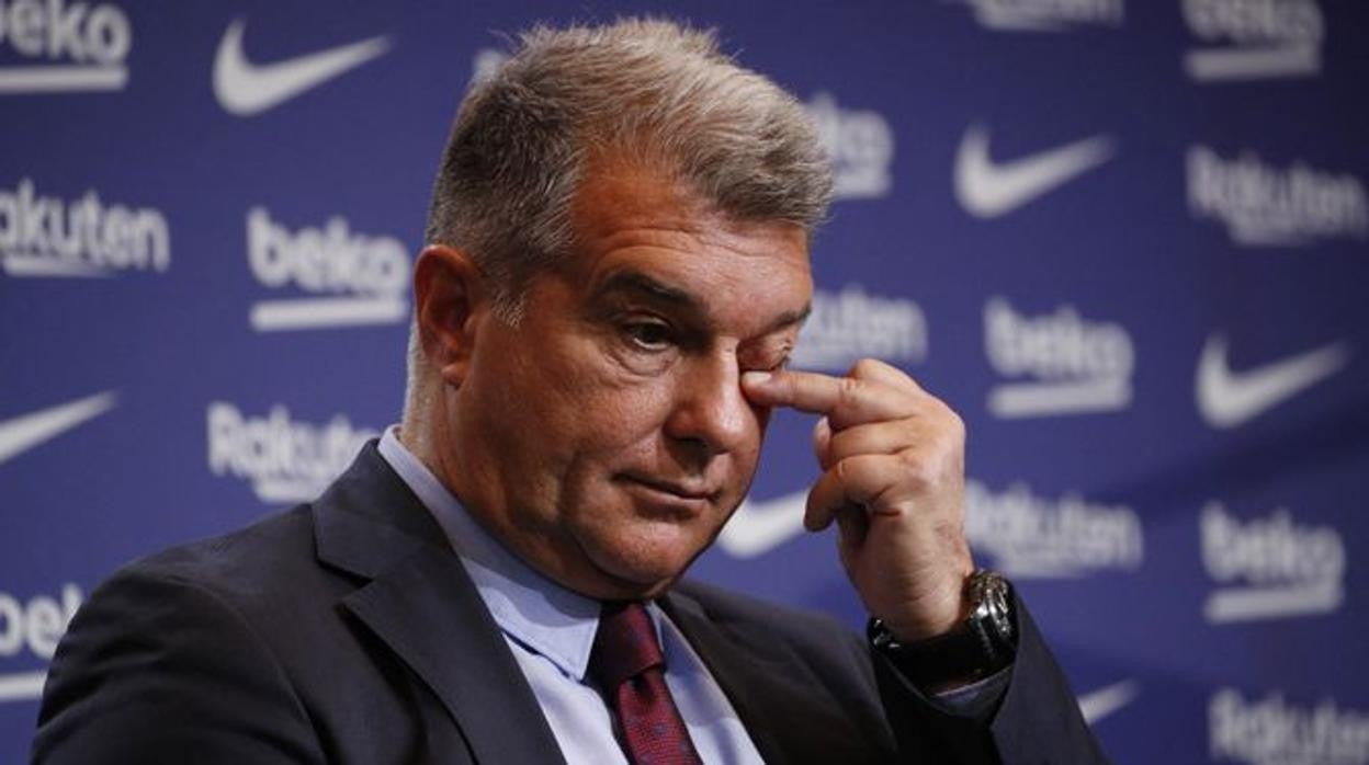 Joan Laporta, presidente del Barcelona