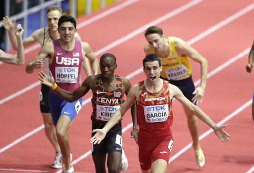 Mariano García, campeón del mundo de 800 metros