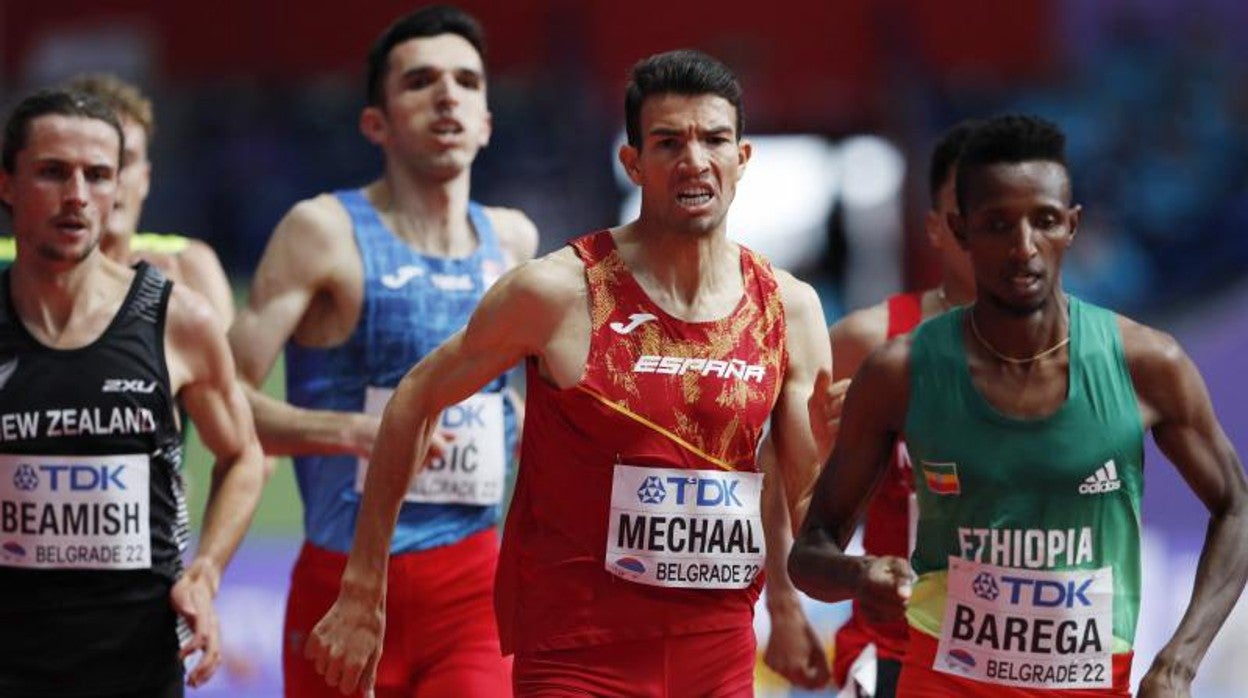 Adel Mechaal, lejos de las medallas en el 3.000