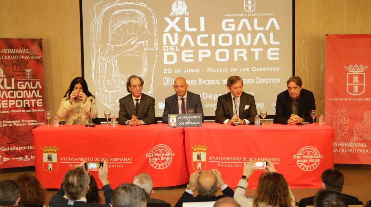 Imagen de la presentación de la Gala Nacional del Deporte