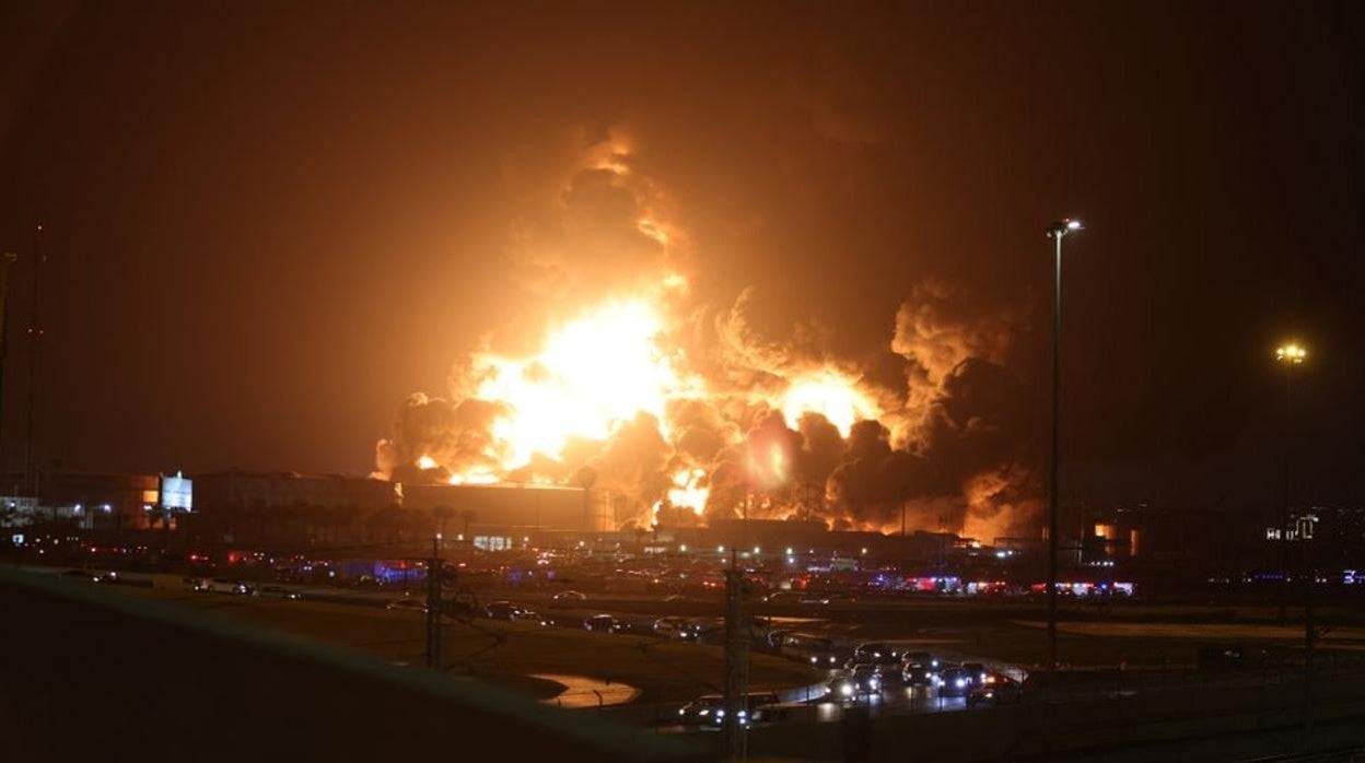 Calles muy peligrosas en Arabia Saudí