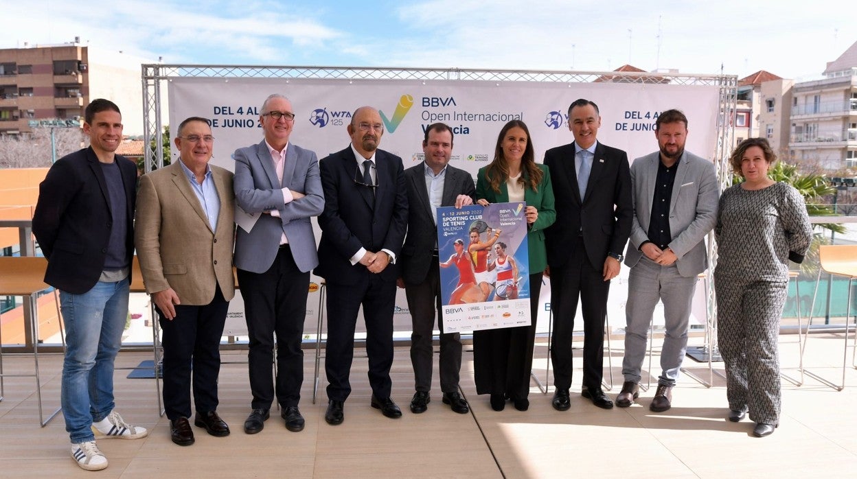 Presentación del BBVA Open Internacional de Valencia