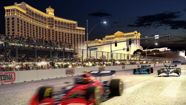 Así será el espectacular circuito de Las Vegas