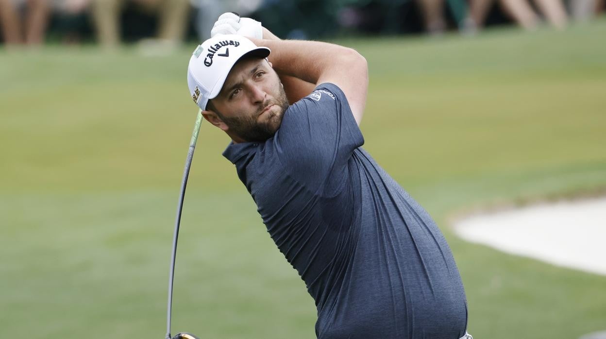 Rahm, durante el Masters de Augusta