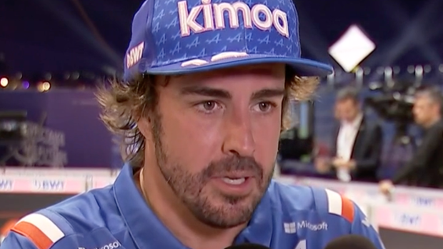 Alonso se queda sin palabras: «Duele perder un posible podio»