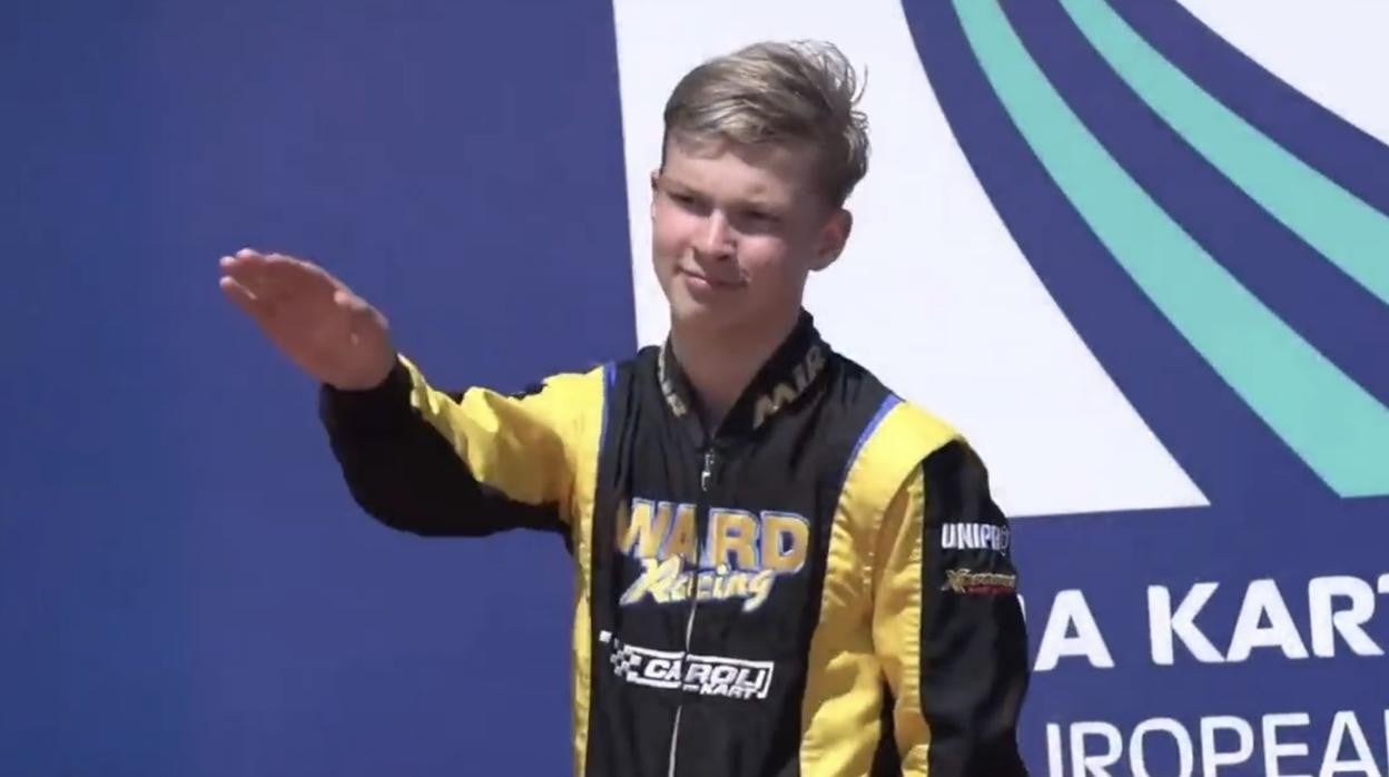 Severiukhin, tras vencer en la primera carrera del europeo de karts