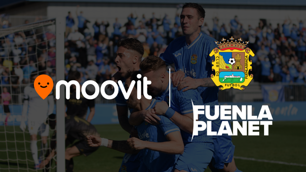 El CF Fuenlabrada y Moovit llegan a un acuerdo en clave de movilidad sostenible