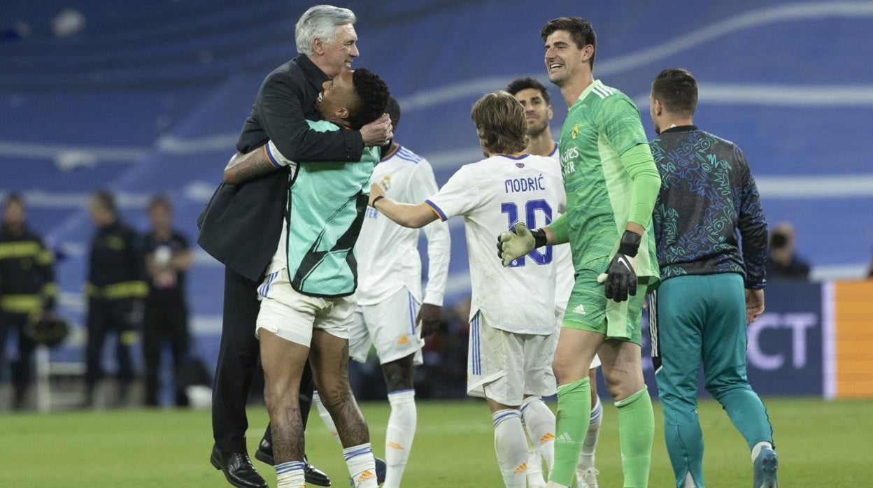 La pandilla de Carlo Ancelotti