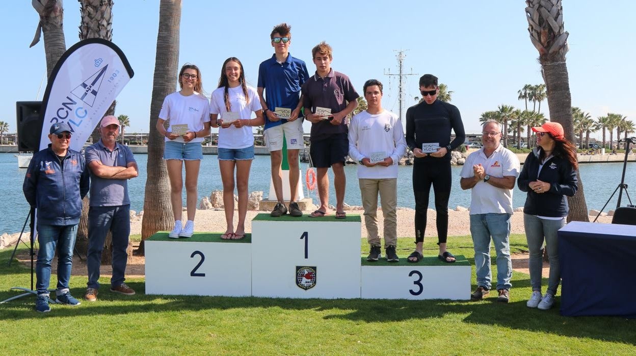 Mateo Codoñer y Manuel Campos, vencedores del TAP juvenil de Snipe en Valencia