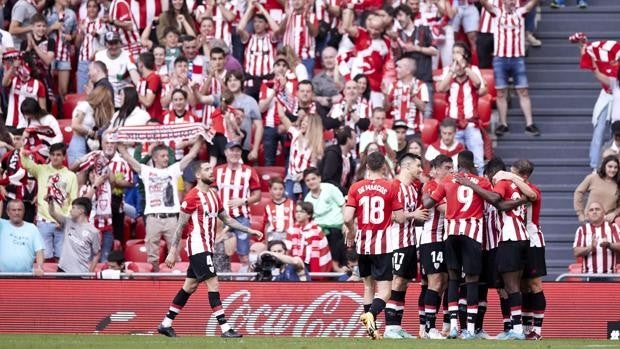 El Athletic gana a Osasuna y se jugará una plaza en Europa en la última jornada