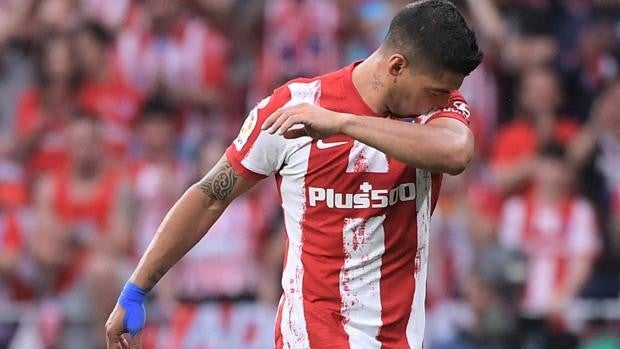 El Atlético hace llorar a Luis Suárez