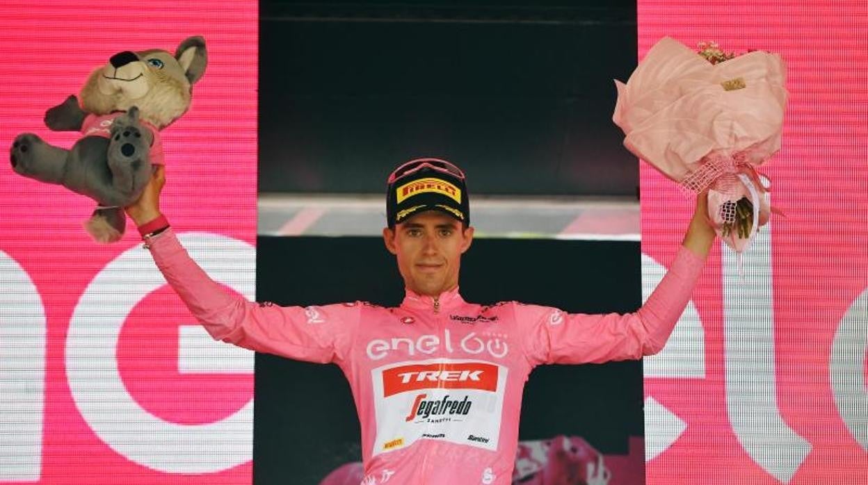 Juanpe López, líder del Giro