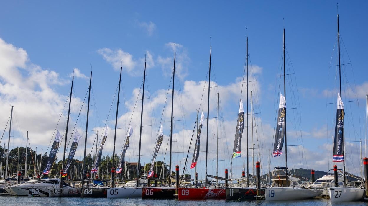 Ensayo general de las 52 Super Series en las Rías Baixas