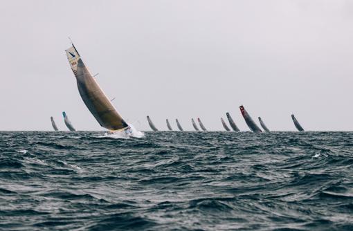 «Mutuelle Bleue» lidera la flota de la Sardindha Cup en el Golfo de Vizcaya