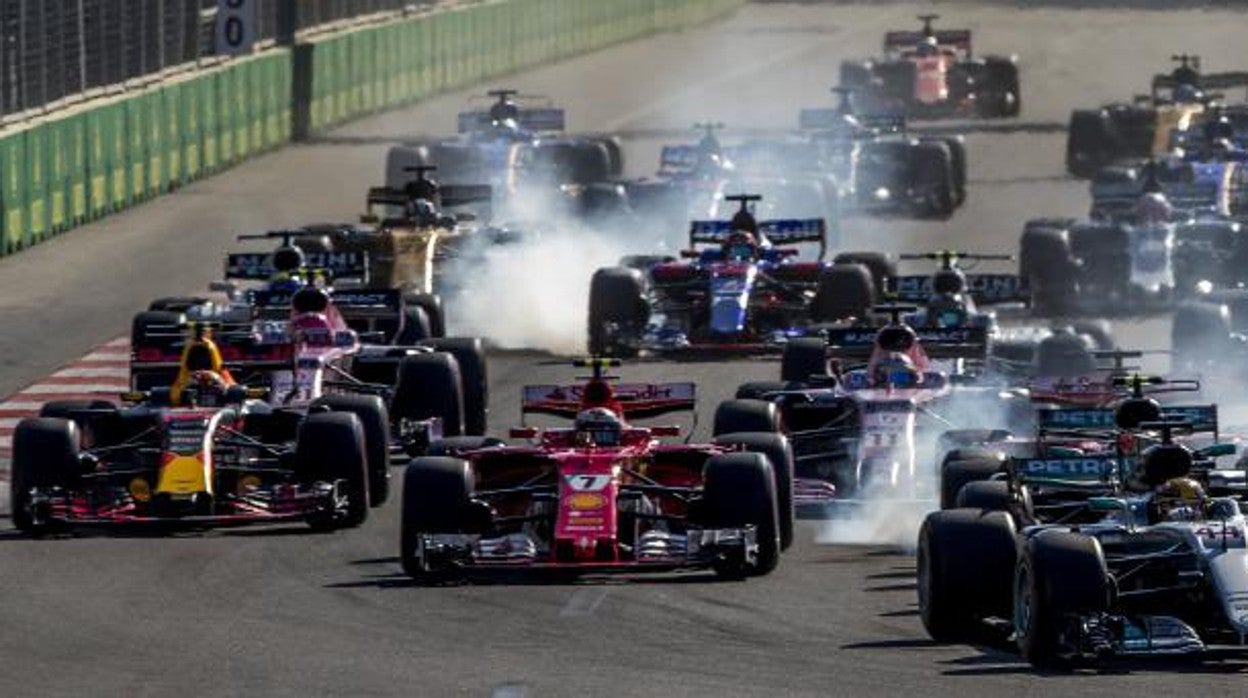 La carrera de 2017 en Bakú que conquistó Daniel Ricciardo