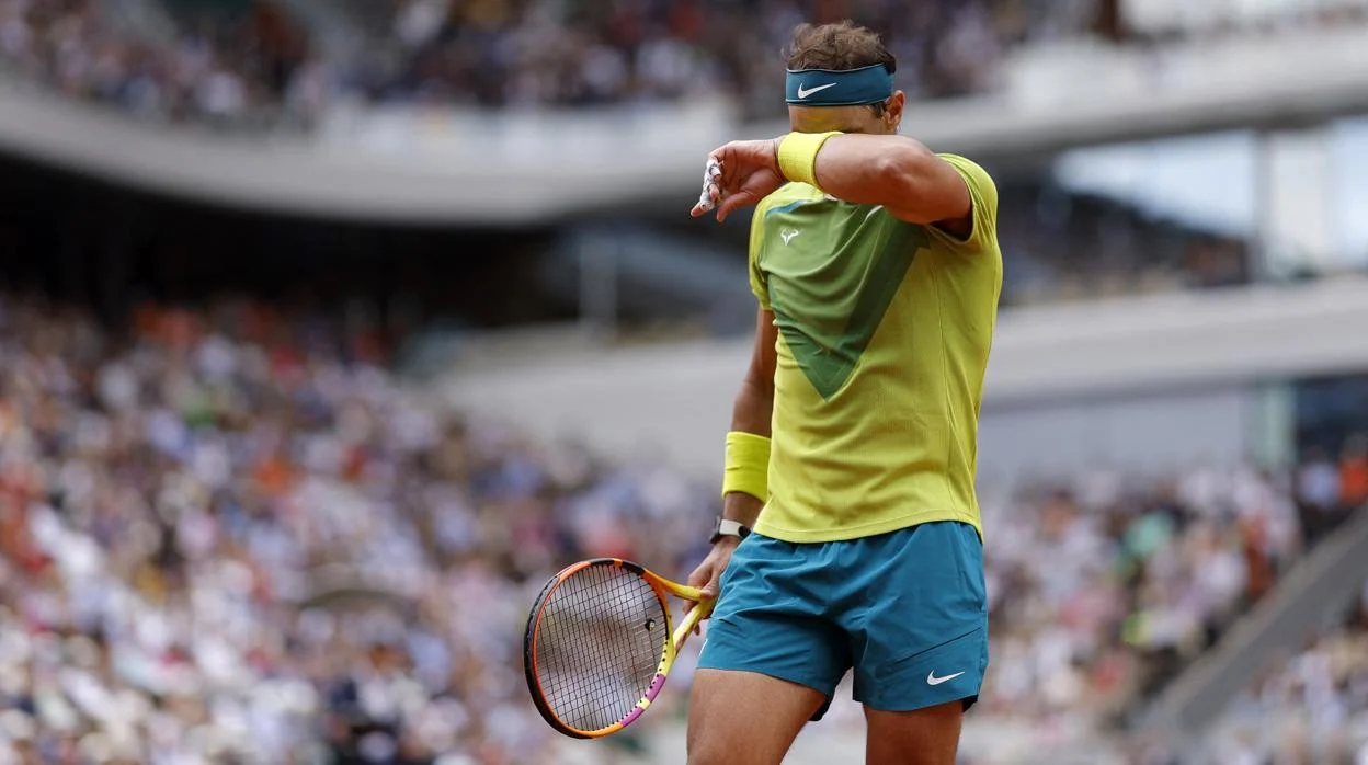 Rafa Nadal, en la final de Roland Garros