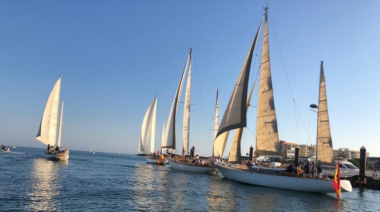 Los barcos de la Fundación Vela Clásica de España participarán en la 25º edición del Desafío Dos Palos