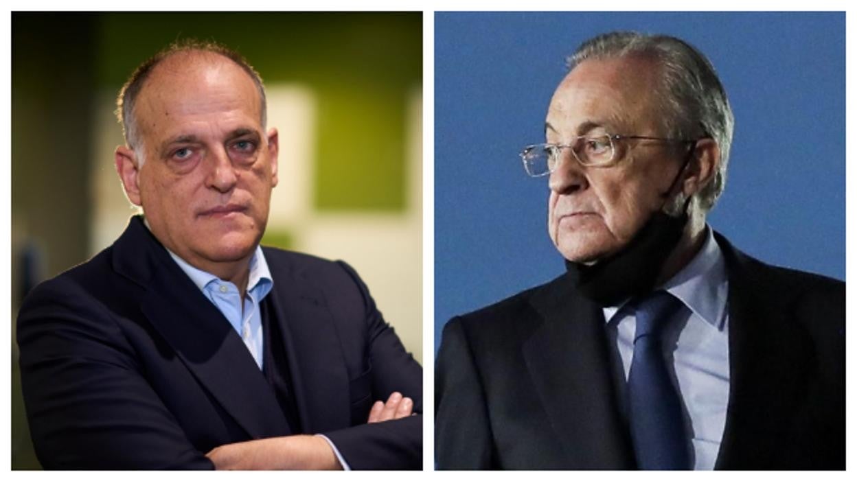 Jabier Tebas y Florentino Pérez