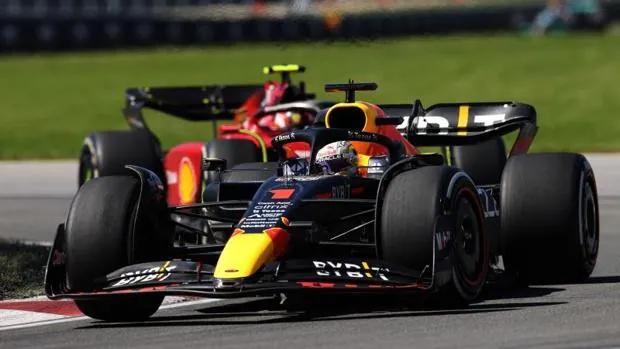 Verstappen anula el sueño de victoria de Carlos Sainz