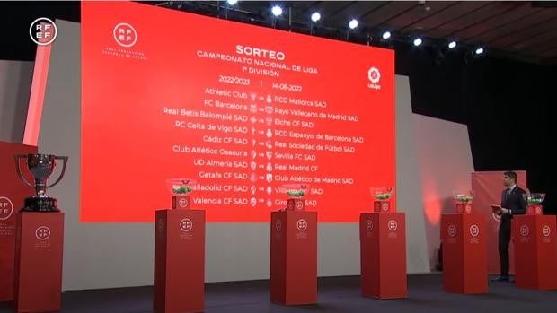 Conoce las fechas clave de la Liga 2022-2023: el primer Real Madrid-Barcelona, el 16 de octubre