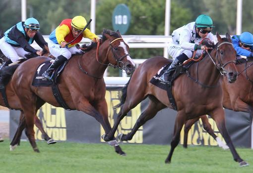 Samedi Rien ganó la quinta carerra, el Premio Baldoria