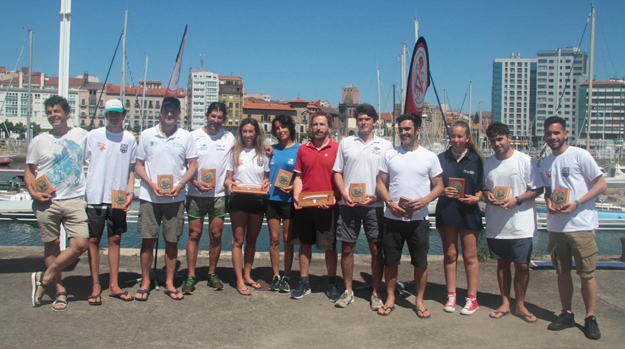 Martín Bermúdez y Ángela Pumariega, ganadores del XXIII Memorial Carlos del Castillo de Snipe